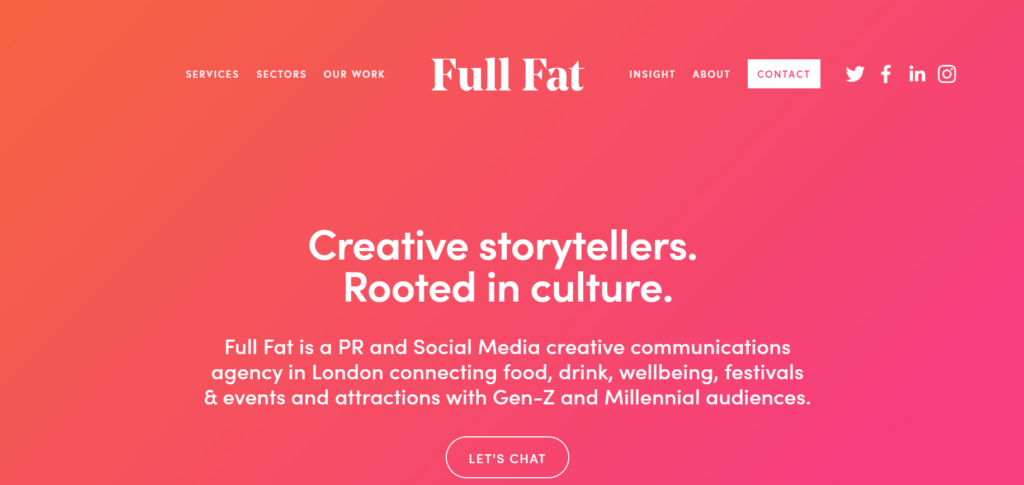 Full Fat creative communications agency