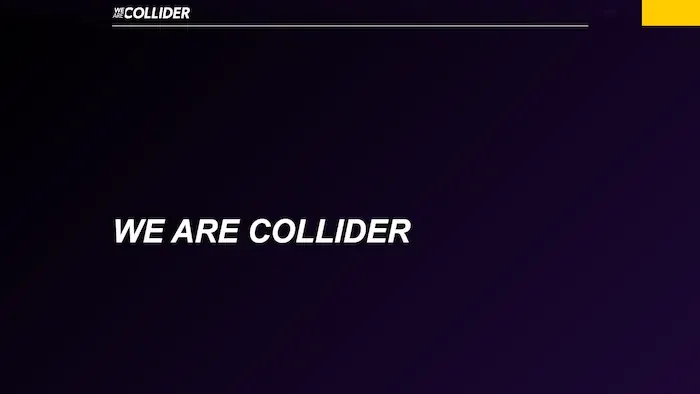 We Are Collider