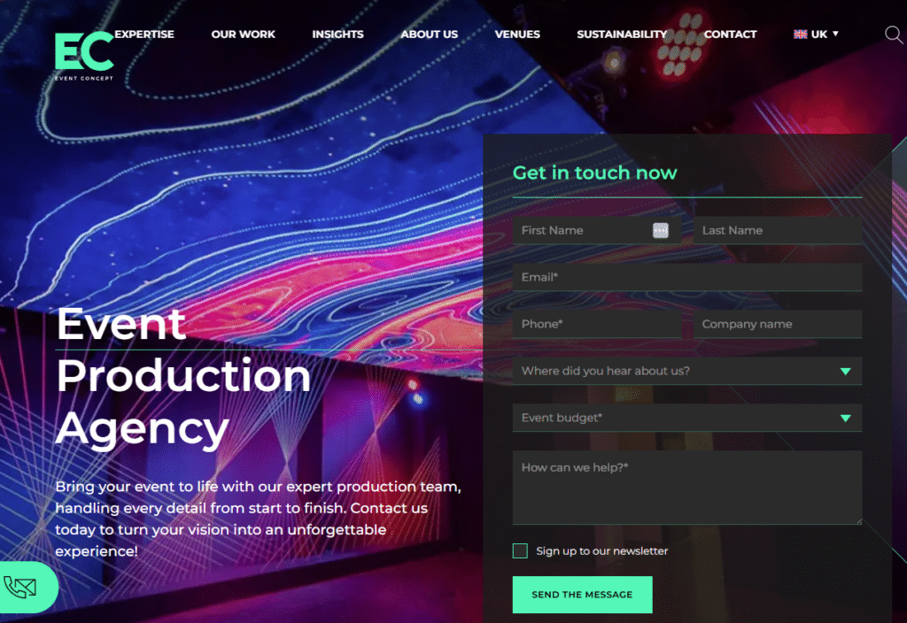 Top 10 Event Management Companies in London, UK