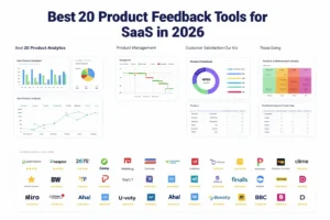 Best 20 Product Feedback Tools for SaaS in 2026