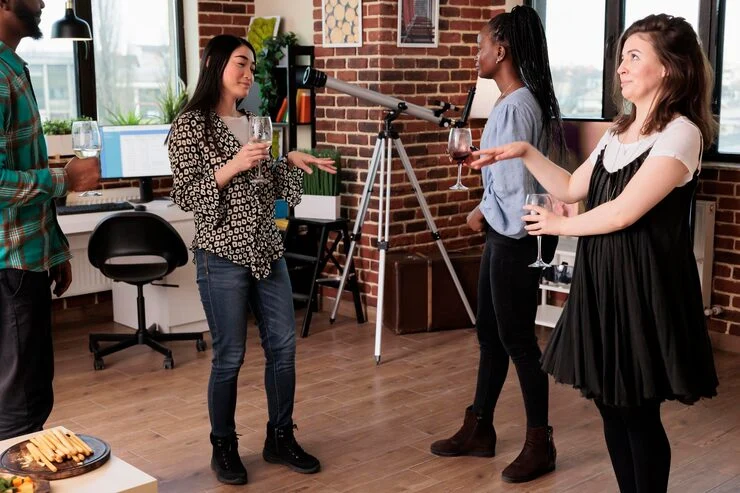 Professional team managing immersive event experiences with precise planning and on-site execution