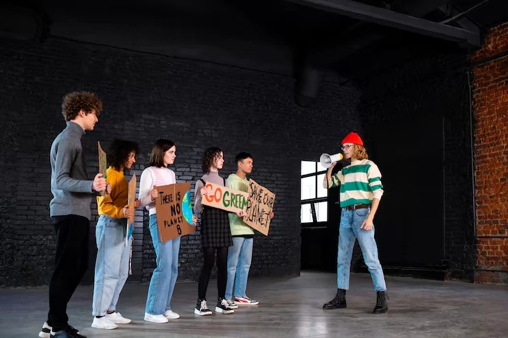 Experts executing guerrilla marketing stunts that capture attention and create memorable brand moments