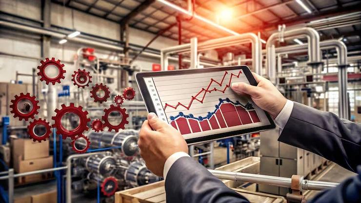 Key industry statistics and business data highlighting economic performance and market trends in London.