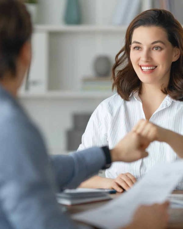 Man and woman are working in office, Brand Engagement Agency